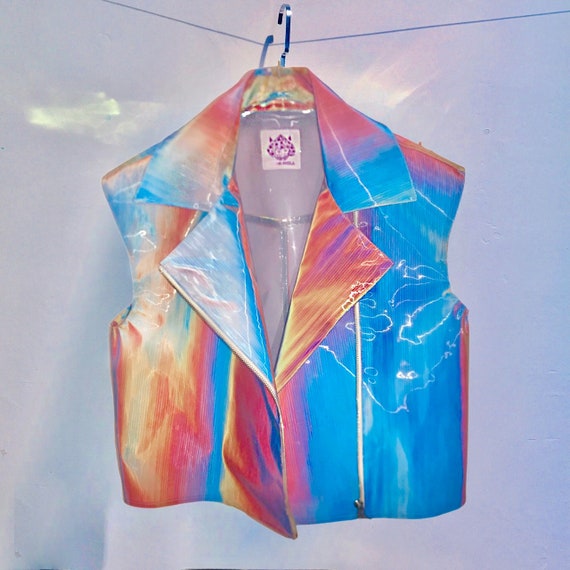 Holographic vest hotsell