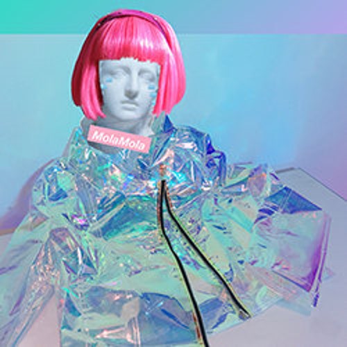 Holographic PVC Belt: Iridescent Rave Festival Fashion With  display picture 1
