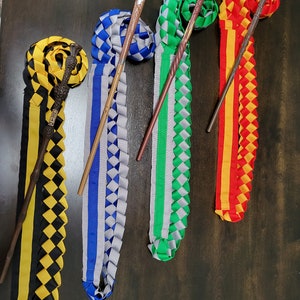 Wizard Wand Holster: Crossbody Sling, House Colors +