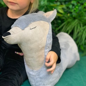 Kuscheltier-Kissen &quot;Wolf&quot;&quot;