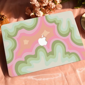 Oasis Hard Protective Personalize Macbook Case for 2022 M2 13.6 A2681 MacBook Air/Pro 13 14 16 15 inch Laptop