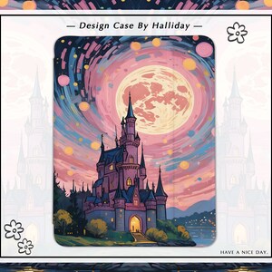 Dream Castle iPad Case iPad Cover for iPad 2021 iPad with Pencil Holder for iPad 10/9/8, 10.2，iPad Air 4/5, iPad Pro 11/12.9