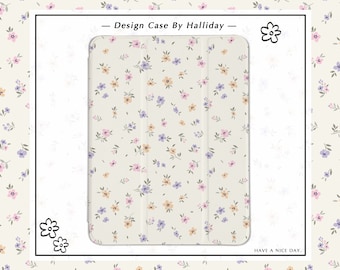Funda Flower Farm para iPad, compatible con iPad 2021, iPad de 10/9/8, 10.2, iPad Air 4/5 y iPad Pro de 11/12.9 pulgadas, con soporte para Apple Pencil.