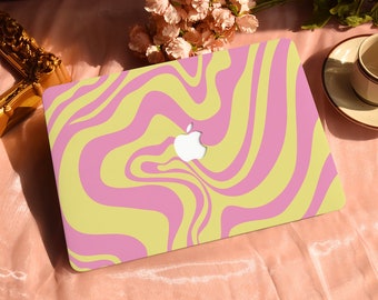 Light Pink Snail Tentacles Hard Protective Personalize Macbook Case for 2022 M2 13.6 A2681 MacBook Air/Pro 13 14 16 15 inch Laptop