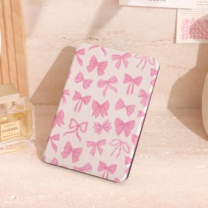 Cute Pink Bow 2024 Personalization Kindle Case, Paperwhite 12th 7 ...