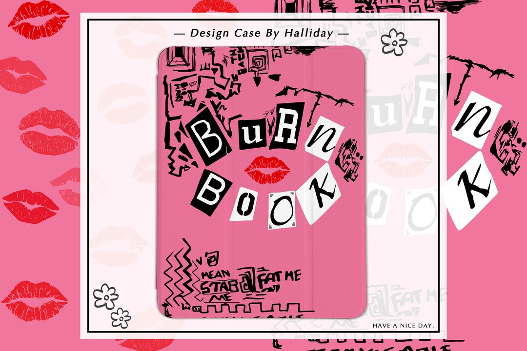 Burn Book iPad Case iPad Cover for iPad 2021 iPad With Pencil Holder