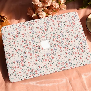 Eleganckie kwiaty polne Twarda ochronna personalizowana obudowa Macbooka do 2022 M2 13.6 A2681 MacBook Air/Pro 13 14 16 15-calowego laptopa