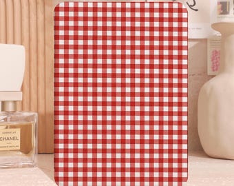 Red Square 2024 Personifizierung Kindle Hülle, Paperwhite 12th 7 '' 11th 6.8 '', Alle neuen Kindle 12th Gen Hülle mit Auto Wake / Sleep