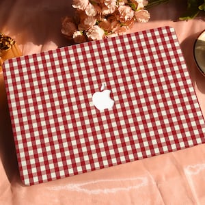 Magenta Mosaic Hard Protective Personalize Macbook Case for 2022 M2 13.6 A2681 MacBook Air/Pro 13 14 16 15 inch Laptop
