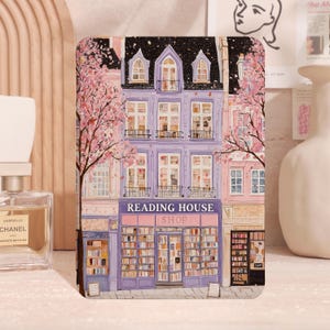 Beautiful Bookstore 2024 Personalization Kindle Case, Paperwhite 12th 7&#39;&#39; 11th 6.8&#39;&#39;, All New Kindle 12th Gen Case With Auto Wake/Sleep