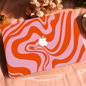 Orange Snail Tentacles Hard Protective Personalize Macbook Case for 2022 M2 13.6 A2681 MacBook Air/Pro 13 14 16 15 inch Laptop