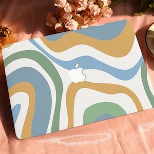 Abstract Art Hard Protective Personalize Macbook Case for 2022 M2 13.6 A2681 MacBook Air/Pro 13 14 16 15 inch Laptop