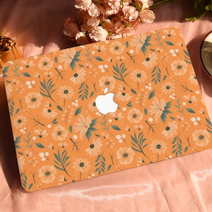 Vitality Floretum Hard Protective Personalize Macbook Case for 2022 M2 13.6 A2681 MacBook Air/Pro 13 14 16 15 inch Laptop