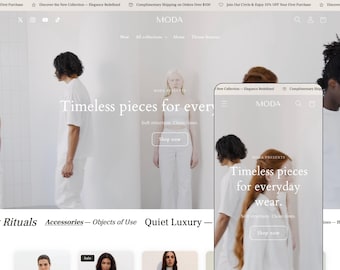 Moda – Minimal Shopify Theme for Women’s Fashion