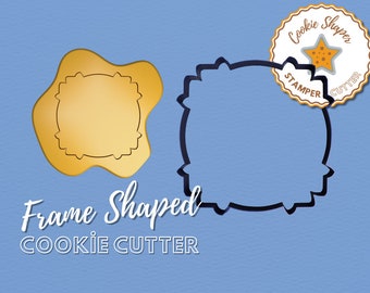 4 in 1 Frame Shape Cookie Cutter Set I STL Files Digital Download