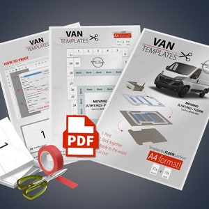 MOVANO paper FLOOR Template-L1 / Swb-Type from 2010 to 2021- Ply Lining Floor-PDF,Opel, Van Plywood