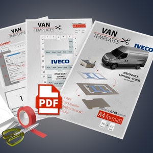 Gabarit DAILY paper FLOOR-L2 / mwb - année de fabrication 2014- Ply Lining Floor-PDF, Iveco, Van Plywood