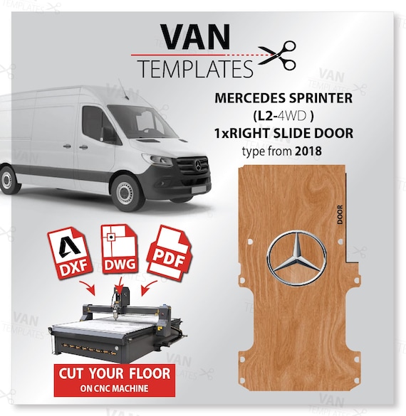SPRINTER DXF FLOOR Template-l2 Mwb 144'-4wd-type From 2018