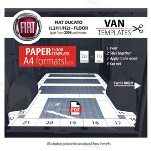 Ducato paper FLOOR Template-L2/mwb Herstellungsjahr 2006- Ply Lining Floor-PDF,Fiat, Van Plywood
