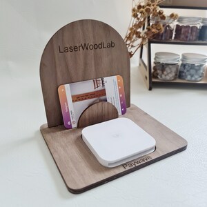 Square Card Reader| Digital File Only| Business Card Holder| CDR DXF Ai ...