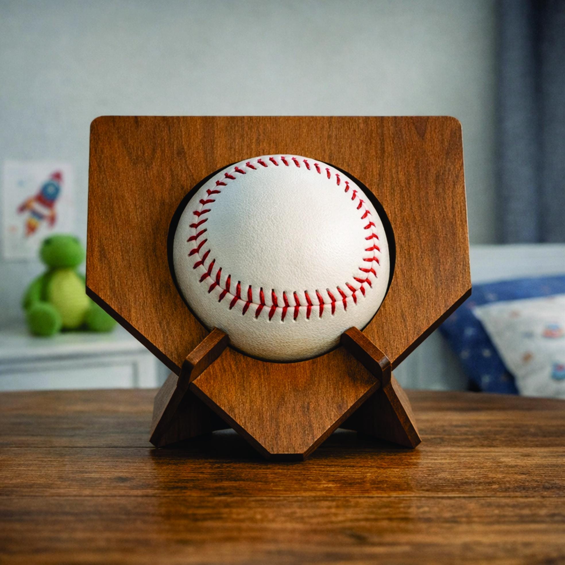 Baseball Display Stand SVG | Laser Cut Baseball Holder | 3mm, 1/8 Inch ...