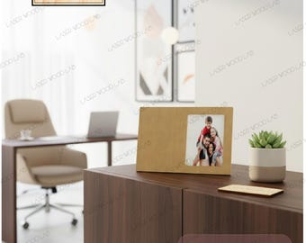 Laser Cut Picture Frame Digital Files | SVG, DXF for Glowforge and CNC | Custom Frame Templates