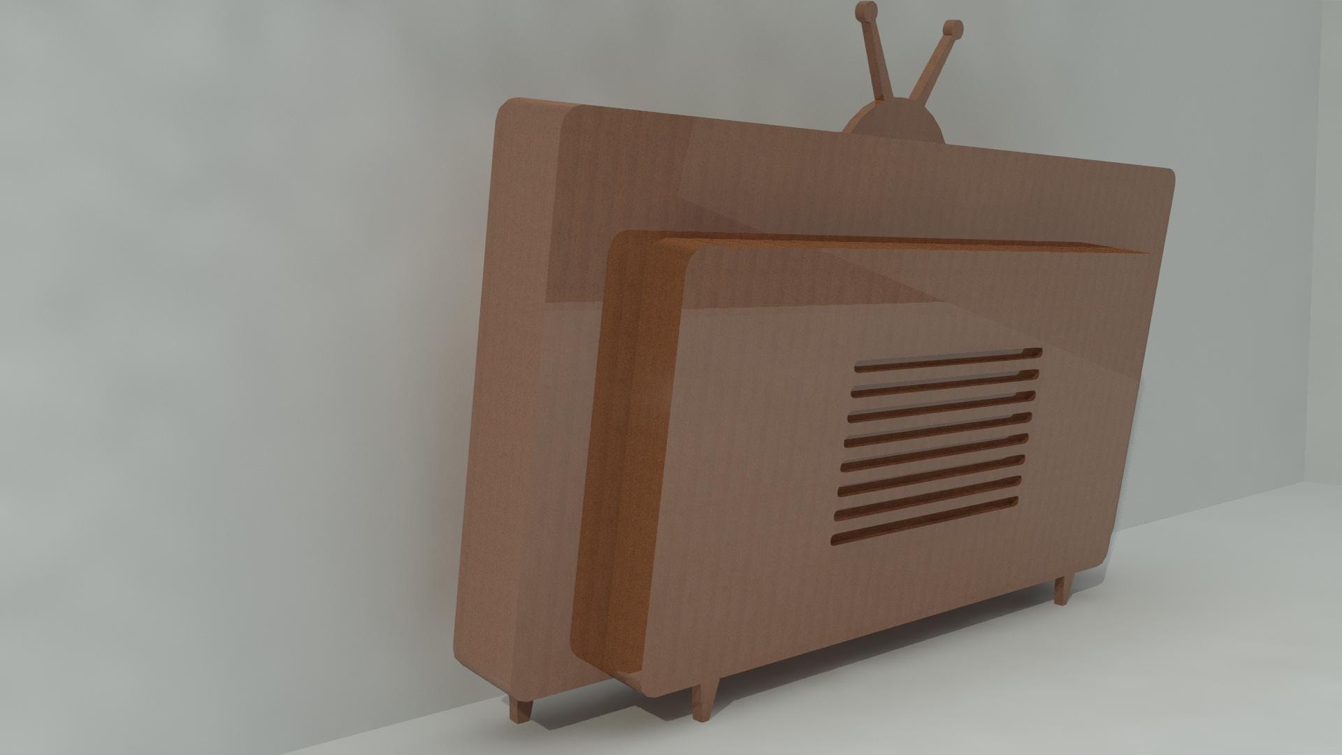 Tv File Front TV Stand for Mobile Phone | Digital File | Glowforge File| Vector File ...