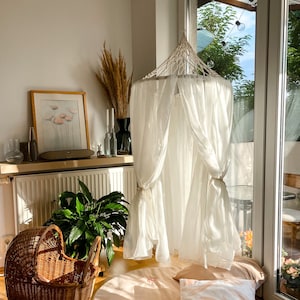 Bed Canopy With Lights Etsy