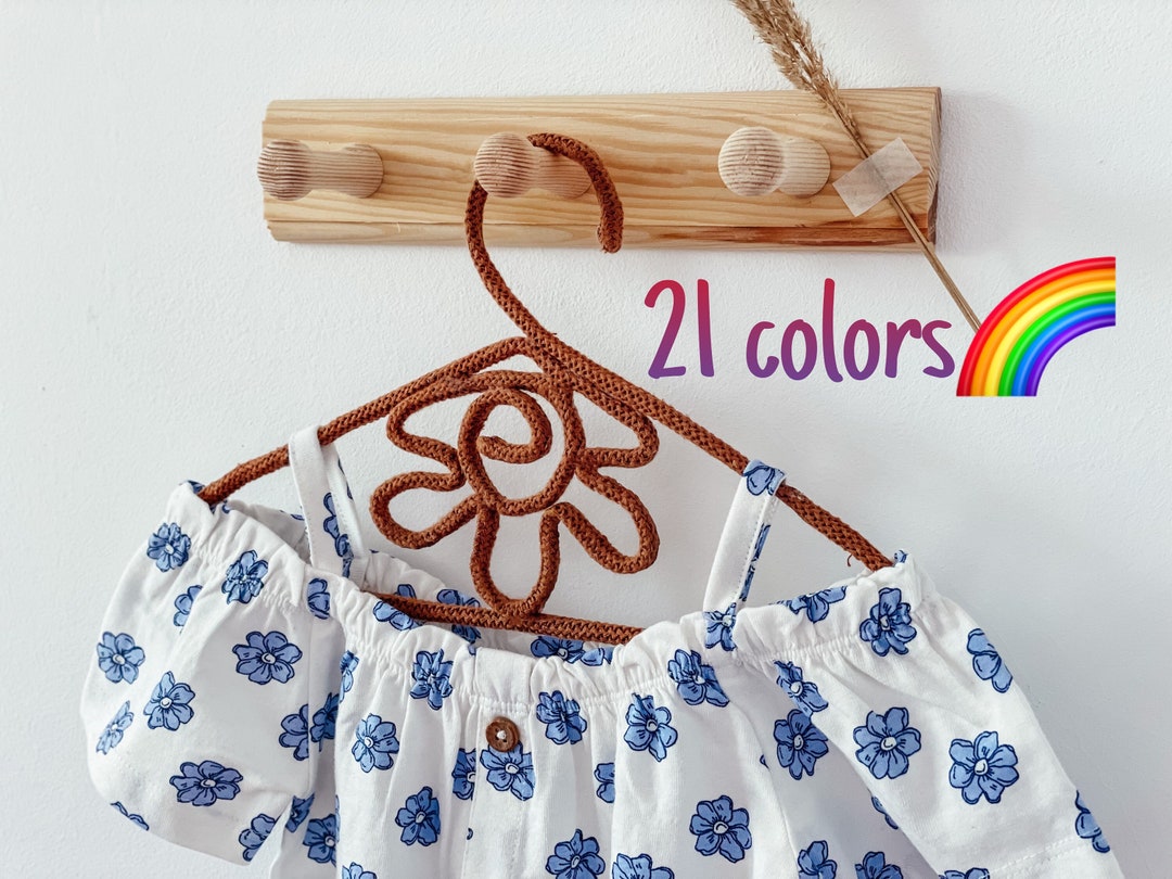 Personalized Hangers for Clothing Rack. Coat Hanger Baby Clothes