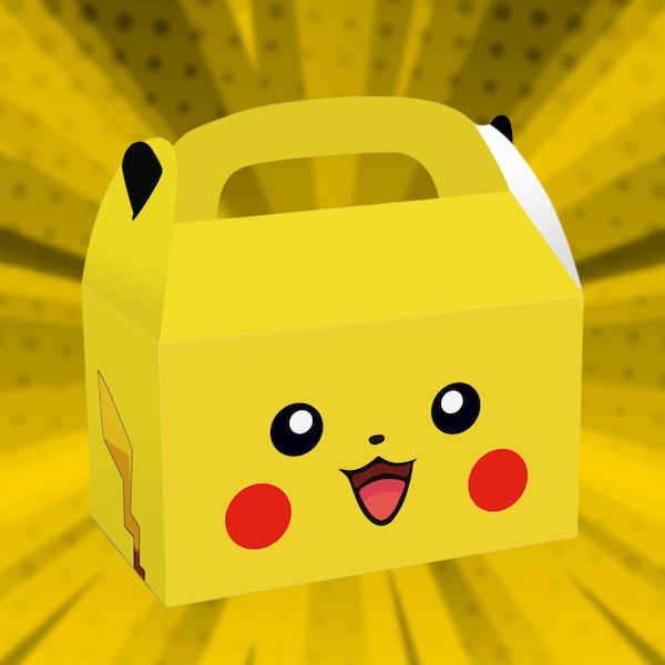 1x Colorful Pikachu Giftbox to Brighten Up Your Celebration in Pokémon theme