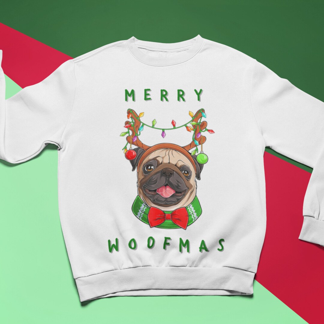Dog Christmas Jumper Christmas Sweatshirt for Dog Lovers Etsy