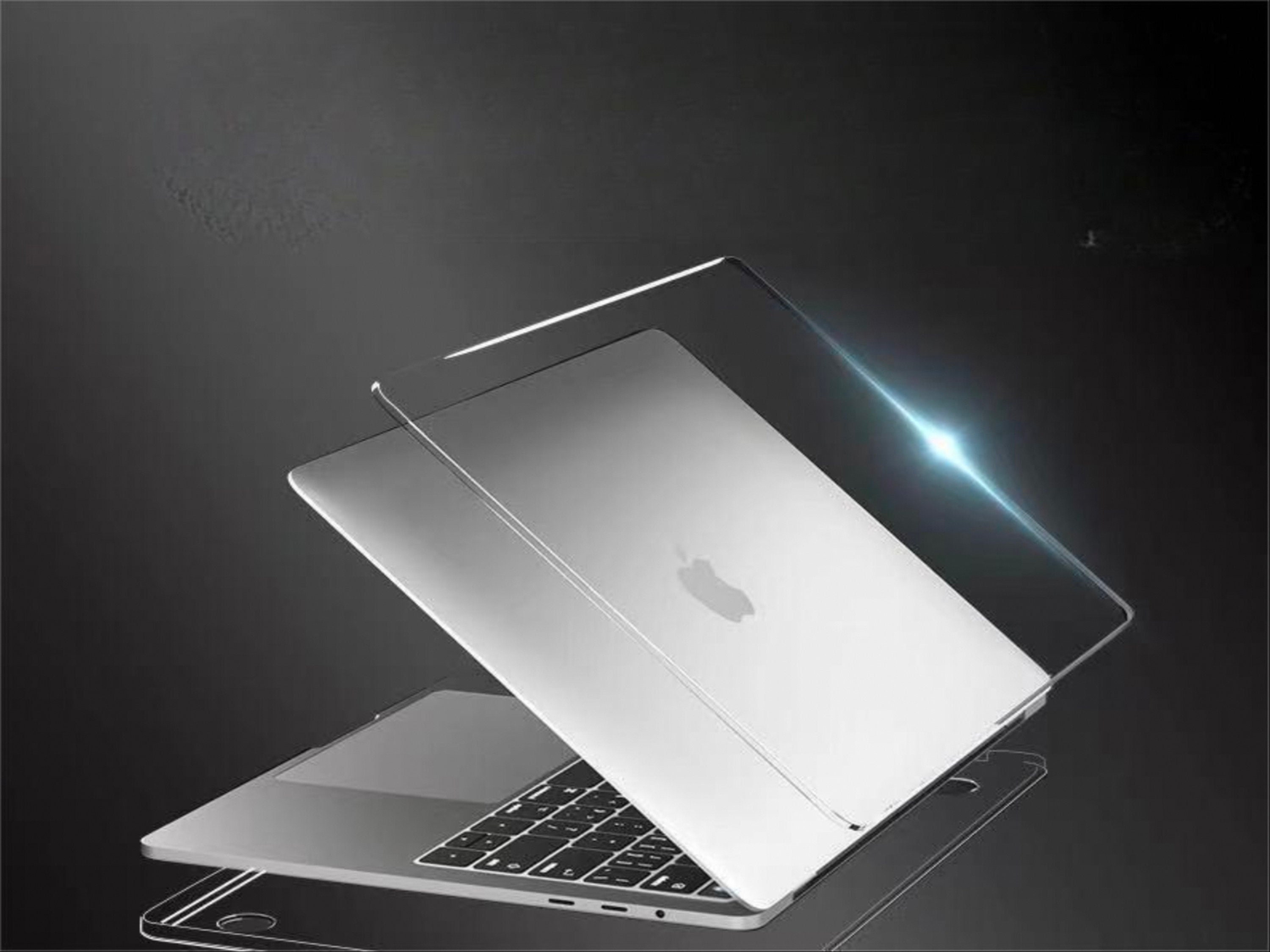 MacBook Air 13 inch Case, E LV MacBook Air 13 inch with Retina Display Case  Ultra Slim Soft-Touch Plastic Hard Shell Case Cover - Clear. : :  Computers & Accessories