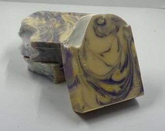 Lavender and Lemon Essential Oil Goat Milk Soap