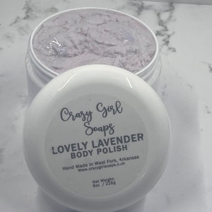 Sugar Scrub/Body Polish/Lavender Essential OIl