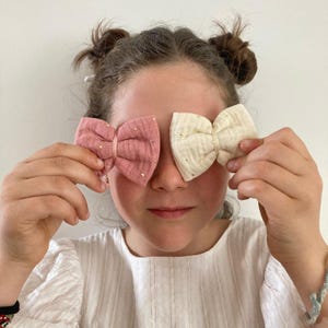 Customizable bow barrette – Elegance & perfect outfit