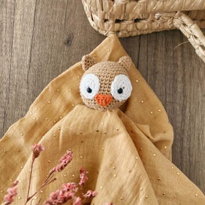 Personalized Owl Soft Toy – Unique Creation to Order