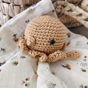 Personalized Octopus Soft Toy – Unique Creation to Order