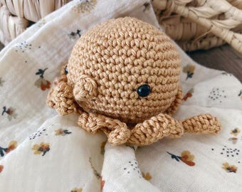 Personalized Octopus Soft Toy – Unique Creation to Order