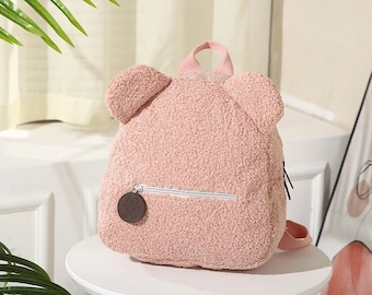 Personalized Teddy Bear Teddy Backpack Embroidered Name Children's Backpack Gifts Children's Party Birthday Bag with Personalized Name
