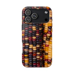 Funda para teléfono con diseño de maíz nativo americano: Powwow sagrado indígena