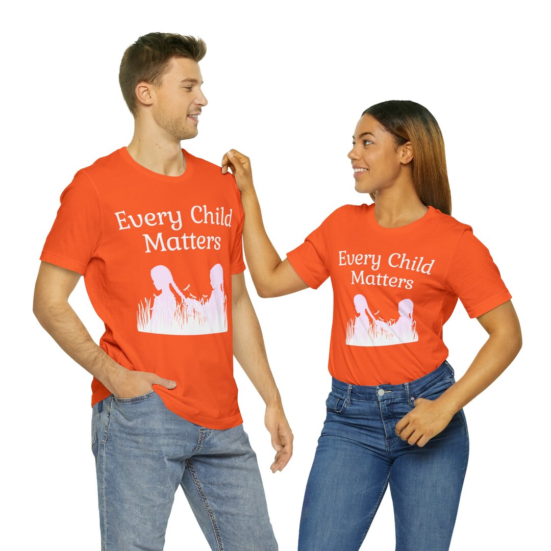 Every Child Matters Unisex Jersey Orange Shirt Day Tshirt Residential ...