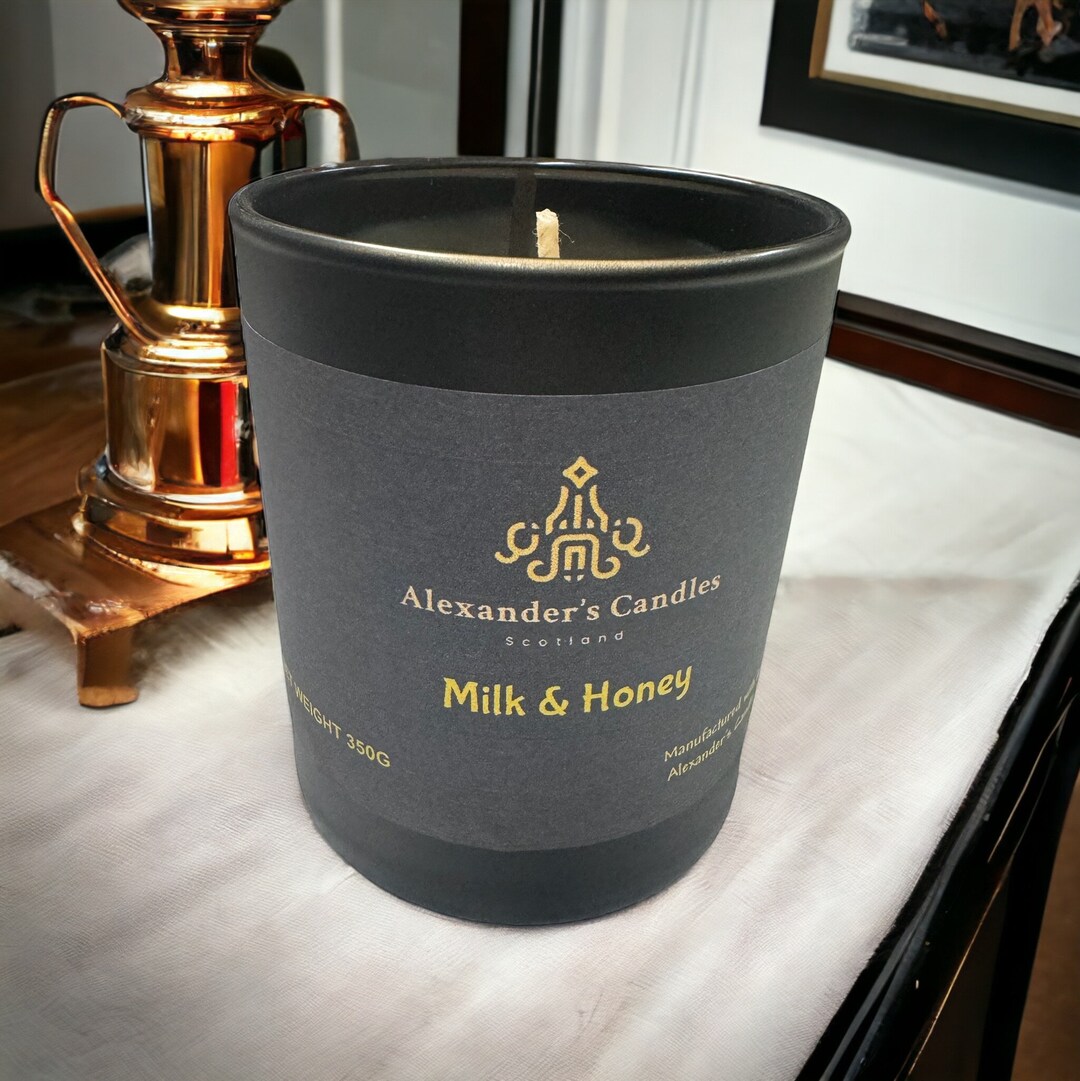 Milk & Honey Scented Candle 350g by Alexander's , Sweet Special for