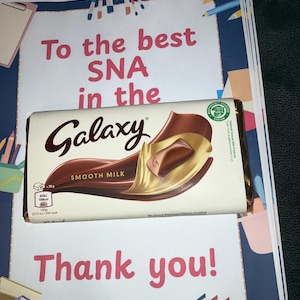Personalised Printable SNA gift, End of year gift, Best SNA in the Galaxy, Instant download