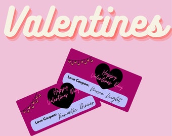 Printable Love Coupons Love Coupons I Owe You Printable - Etsy