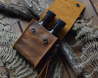 Camping Oil Bag, Leather Camping Cooking Set, Leather Camping items, Leather Bushcraft İtems, Camping gift, Christmas gift