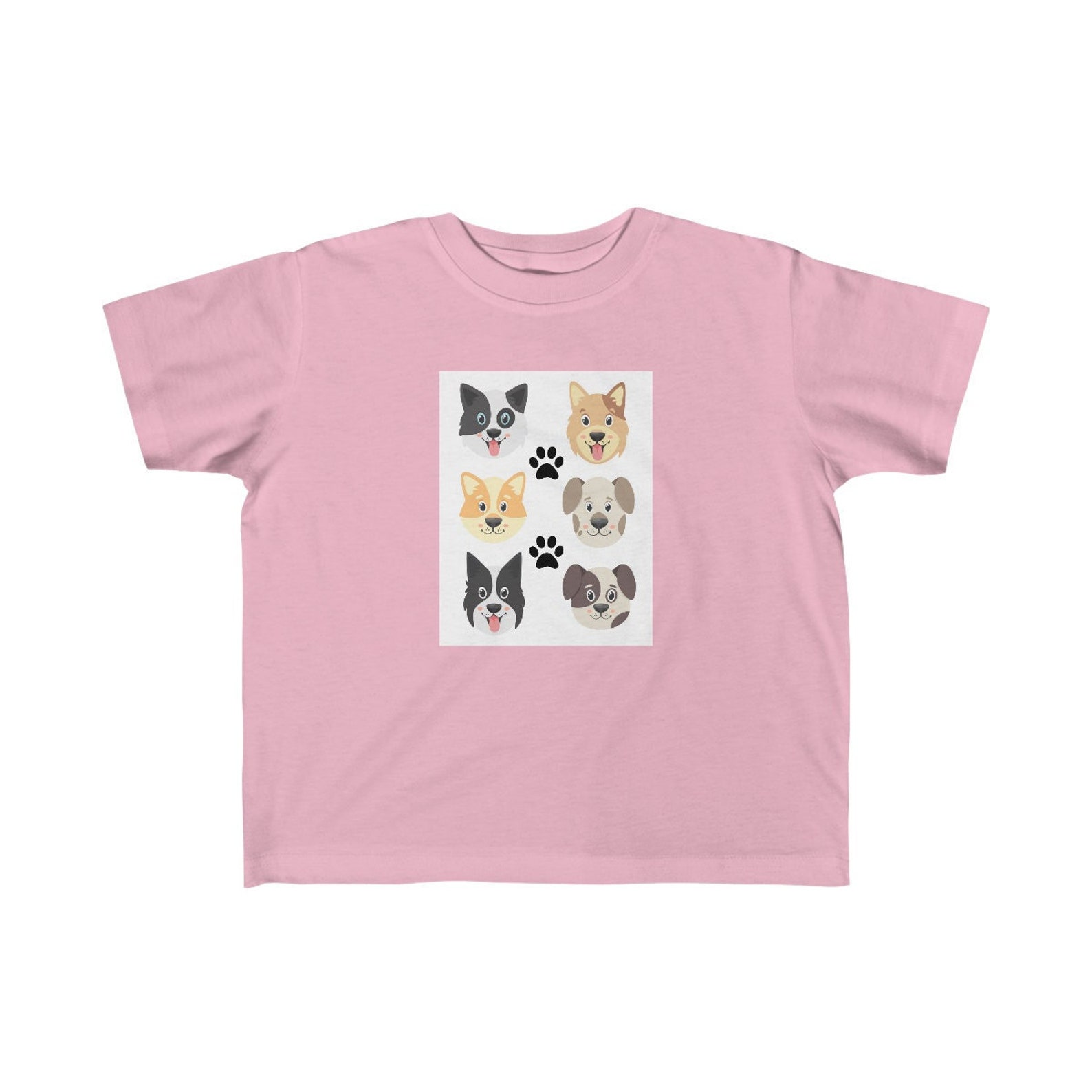 Dog Face AOP Half Sleeve T-Shirt & Short Set