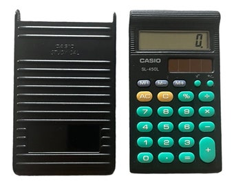 Calcolatrice vintage Casio Study Cal SL450L