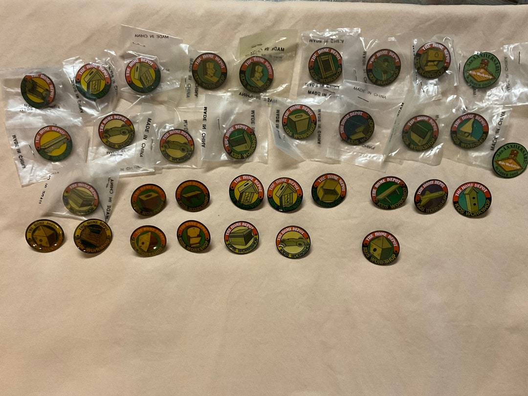 Vintage Home Depot Kids Pins Etsy