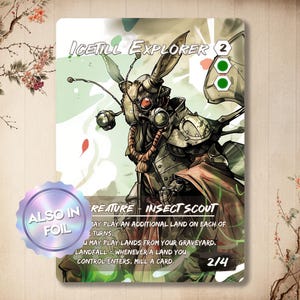 Icetill Explorer Proxy - Créature insecte japonaise entièrement illustrée