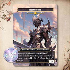 Esper Sentinel - Custom Card High Quality [ Alter art / Full Art ]